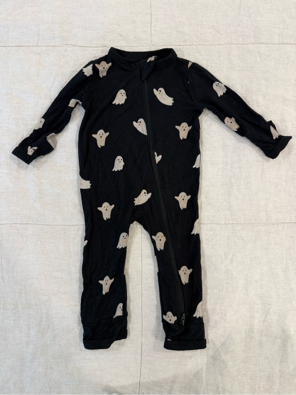 Kyte BABY Boo Zippered Romper Pajamas Newborn
